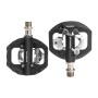 Rockbros M108 Nylon Half-Lock Double-Sided Bicycle Pedals - Black