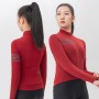 Rockbros YPW065 TVI Women&amp;amp;#39;s Long Sleeve Cycling Jersey Fall/Winter S - Red