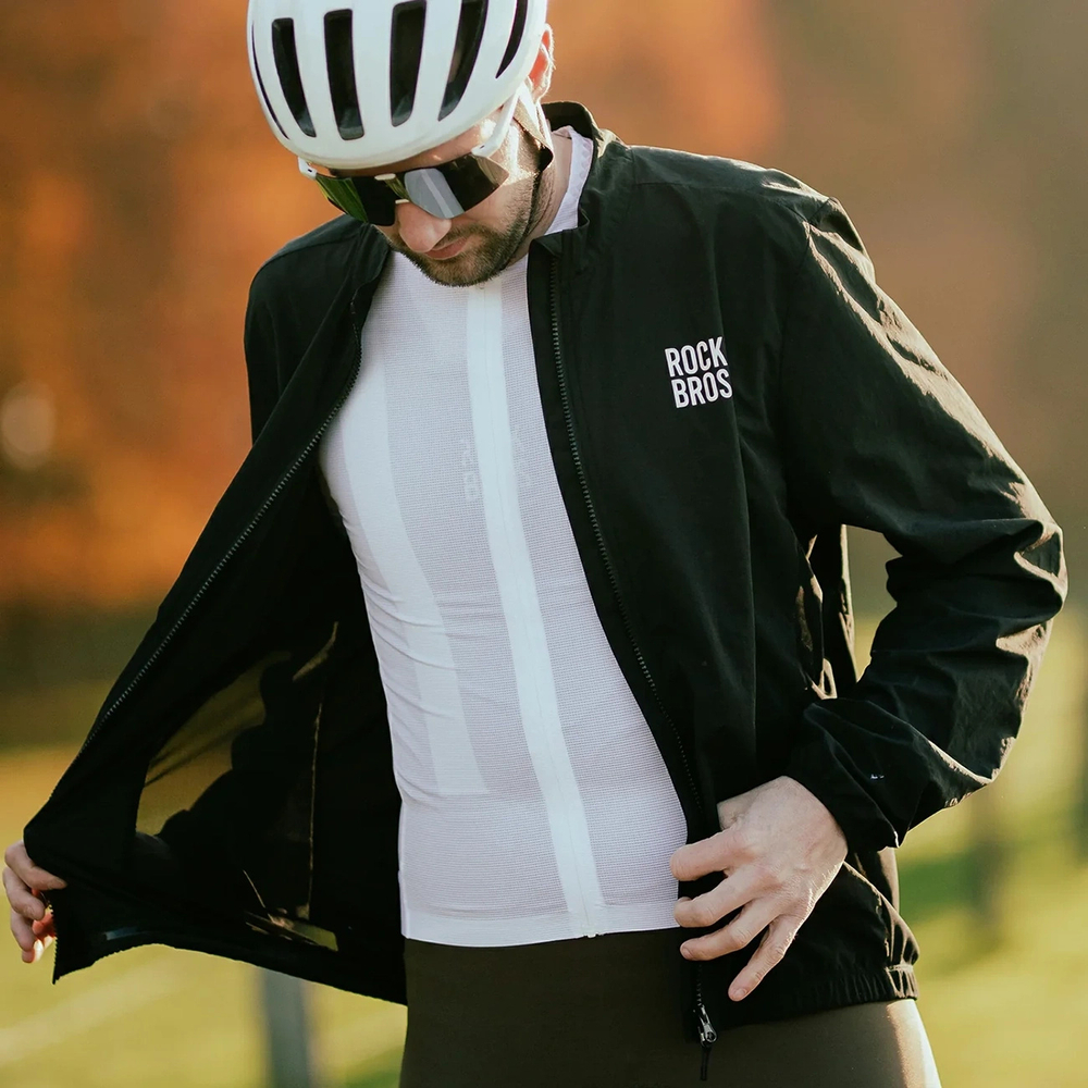 Rockbros YDCX008 Diamond Long Sleeve Cycling Jersey Size XL - White - OUTLET