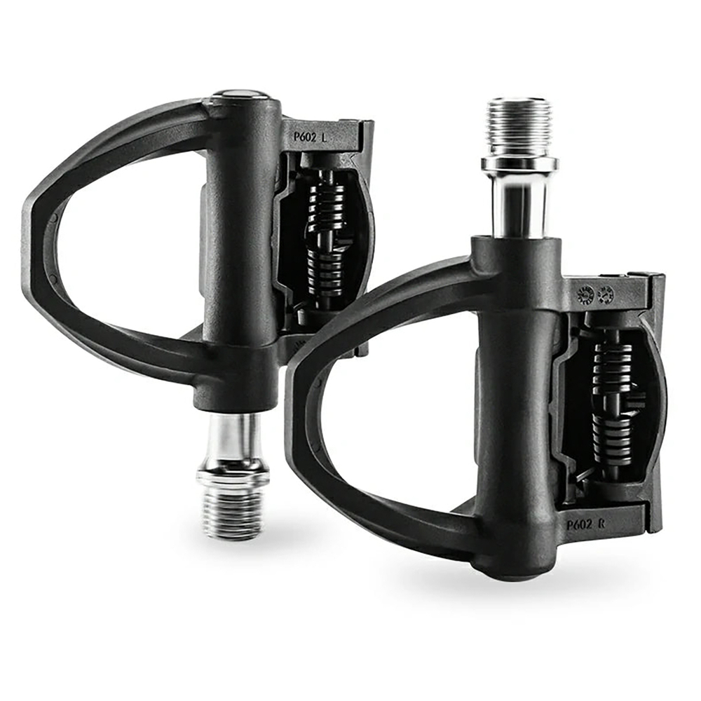 Rockbros P602 bicycle pedals SPD-SL system - black