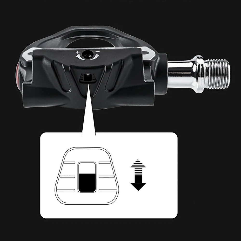 Rockbros P602 bicycle pedals SPD-SL system - black