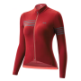 Rockbros YPW065 TVI Women&amp;amp;#39;s Long Sleeve Cycling Jersey Fall/Winter L - Red