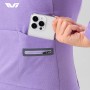 Rockbros YPW065 TVI Women&amp;amp;#39;s Long Sleeve Cycling Jersey Fall/Winter S - Purple
