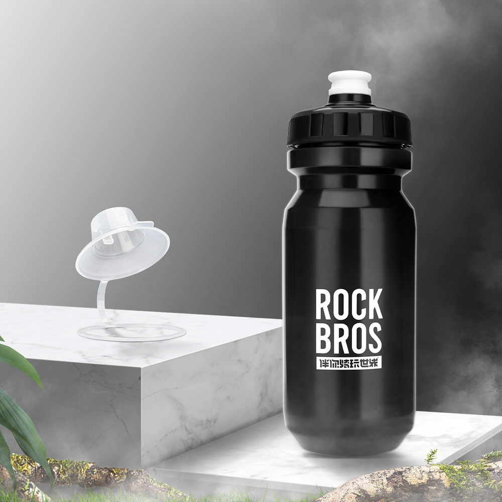 Rockbros 600 ml Bike Bottle - Black - OUTLET