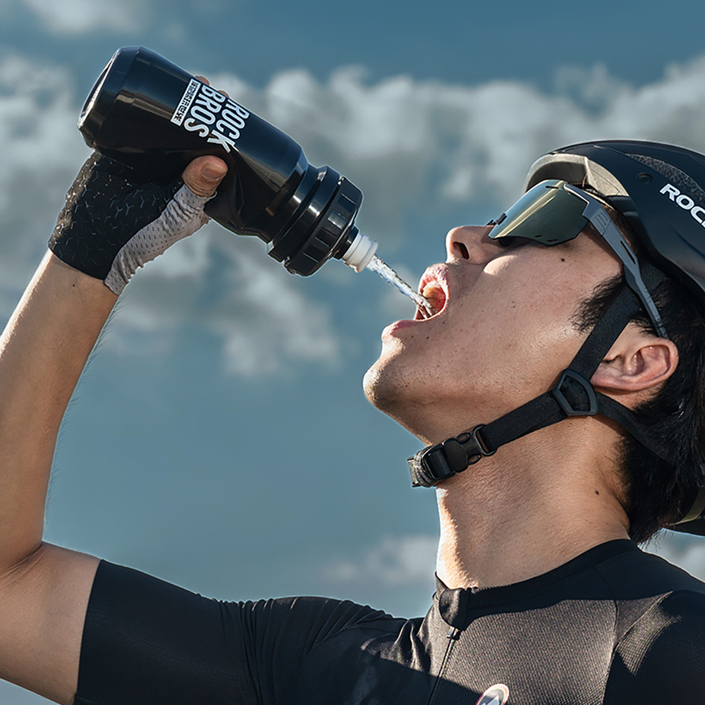 Rockbros 600 ml Bike Bottle - Black - OUTLET