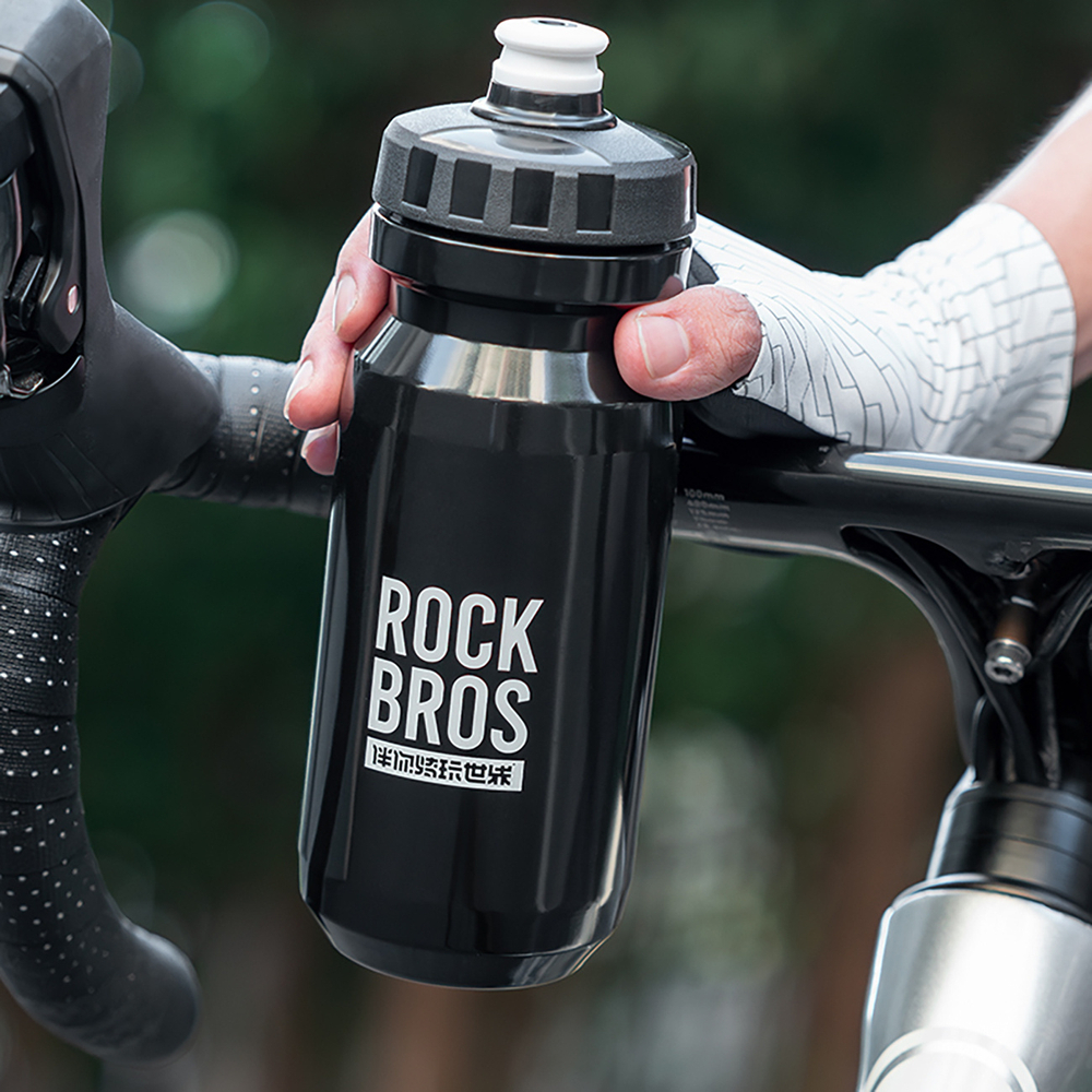 Rockbros 600 ml Bike Bottle - Black - OUTLET