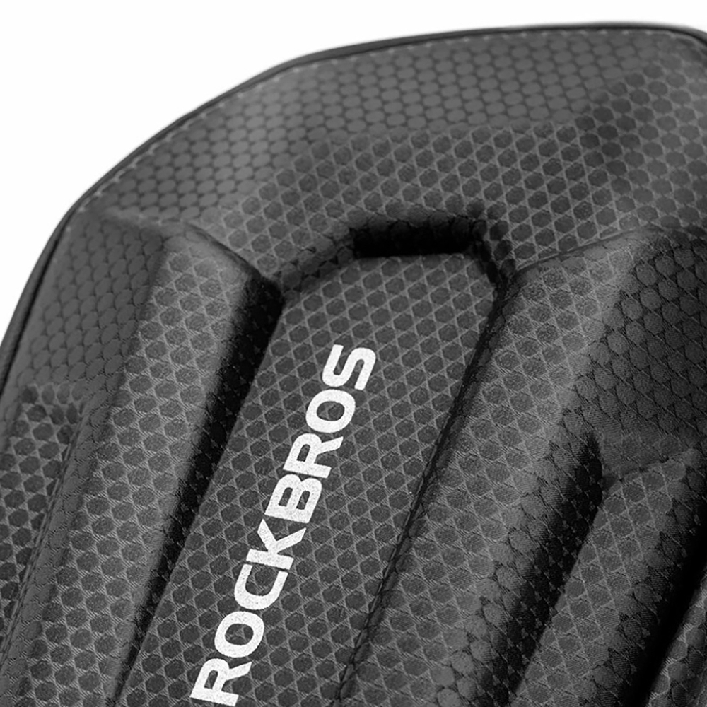 Rockbros B69 bicycle saddle bag 1.8l with easy release system - black - OUTLET