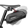 Rockbros B69 bicycle saddle bag 1.8l with easy release system - black - OUTLET