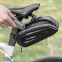Rockbros B69 bicycle saddle bag 1.8l with easy release system - black - OUTLET