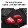 Rockbros S169BR XXL cycling gloves with gel inserts - black and red - OUTLET