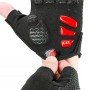 Rockbros S169BR XXL cycling gloves with gel inserts - black and red - OUTLET