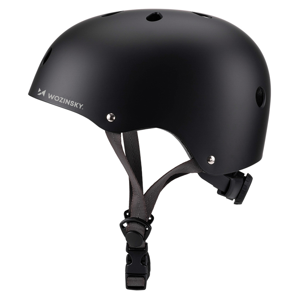 Wozinsky Lightweight BMX/Scooter Helmet M - Black - OUTLET