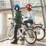 Wozinsky Children's Bike Helmet Dinosaur Pattern S - Red - OUTLET