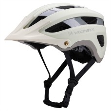 Wozinsky MTB bicycle helmet with a removable visor, lightweight, L - pastel green - OUTLET