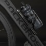 Rockbros JG-PB-004 lightweight bicycle pump with pressure gauge - black