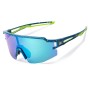 Rockbros Polarized Cycling Glasses with UV Protection and Corrective Insert Blue Lenses - Blue - OUTLET