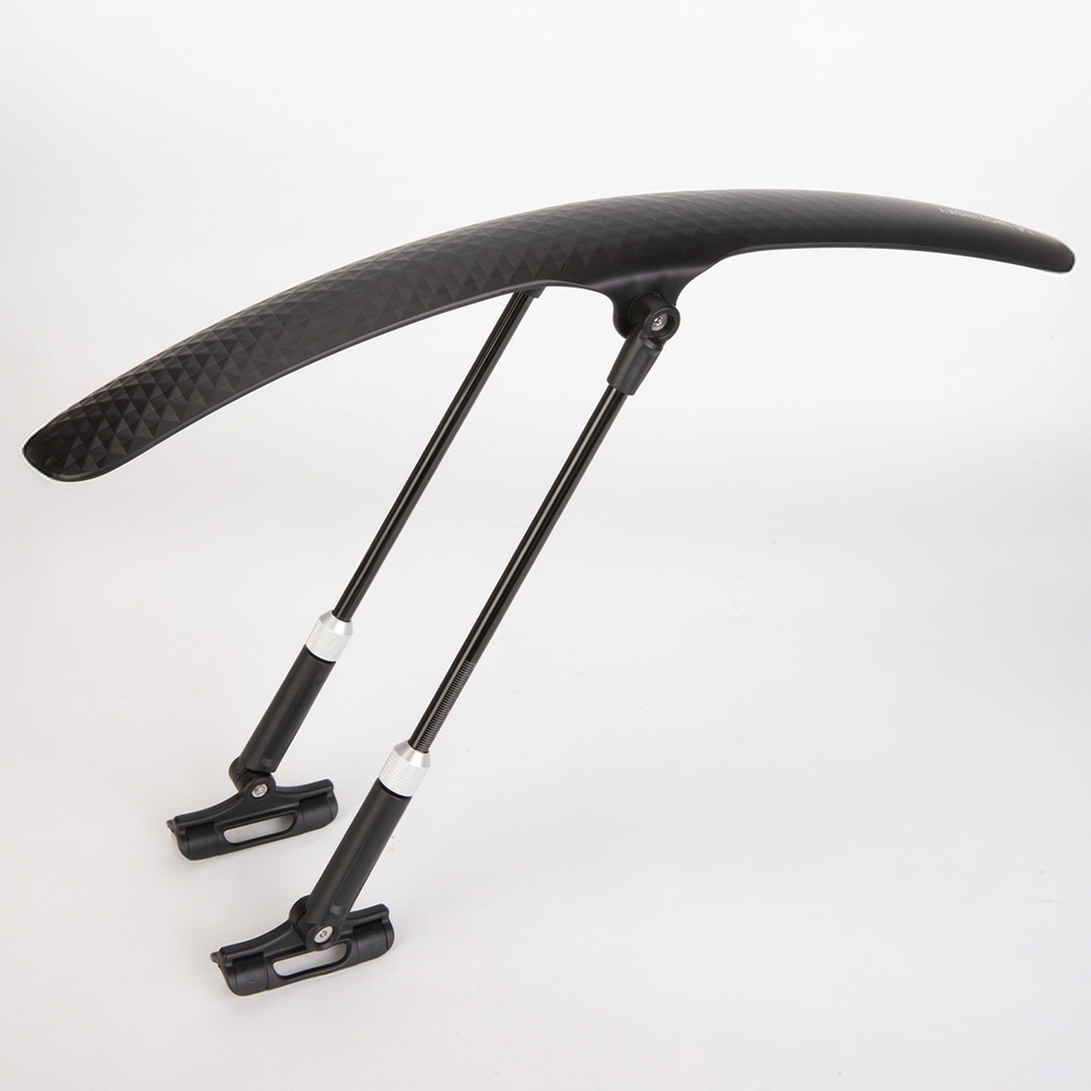 Wozinsky WBR-01 universal adjustable bicycle fender - black - OUTLET