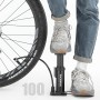 Rockbros 4522L Ultralight Foot Bicycle Pump - Black