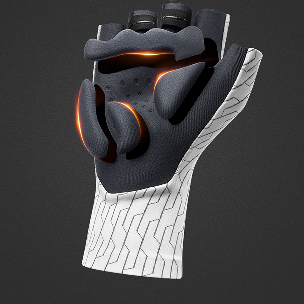 Rockbros Road Cycling Gloves Size: L - Black and White - OUTLET