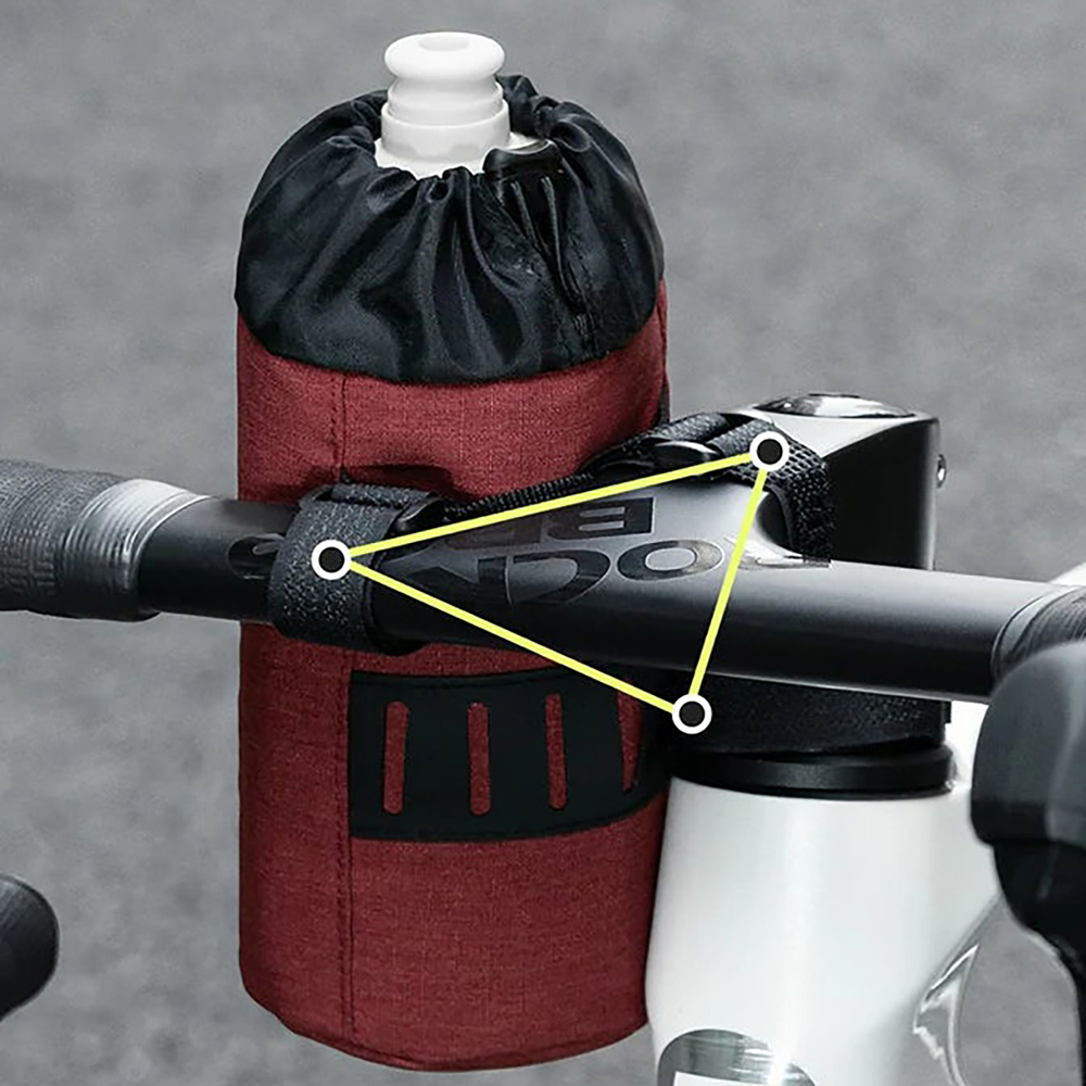 Rockbros G004 Flash Journey 1L Water Bottle Bag - Red