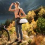 Wozinsky Bike Pannier Bag with Shoulder Strap 13L Black (WBB1BK)