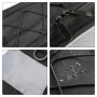 Wozinsky Bike Pannier Bag with Shoulder Strap 13L Black (WBB1BK)
