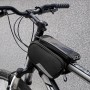Wozinsky frame bike bag + detachable phone cover up to 6.5 &amp;quot;1.5l black (WBB7BK)
