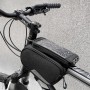 Wozinsky frame bike bag + detachable phone cover up to 6.5 &amp;quot;1.5l black (WBB7BK)