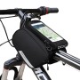 Wozinsky frame bike bag + detachable phone cover up to 6.5 &amp;quot;1.5l black (WBB7BK)