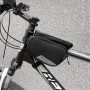 Wozinsky frame bike bag + detachable phone cover up to 6.5 &amp;quot;1.5l black (WBB7BK)