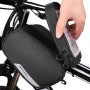 Wozinsky frame bike bag + detachable phone cover up to 6.5 &amp;quot;1.5l black (WBB7BK)