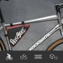 Rockbros G002 Flash Journey Triangle Frame Bike Bag 1.4L - Red