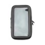 Bicycle waterproof motorcycle phone holder bag saddlebag for handlebar XL (max phone size: 165 mm x 80 mm) black (without handlebar mount)