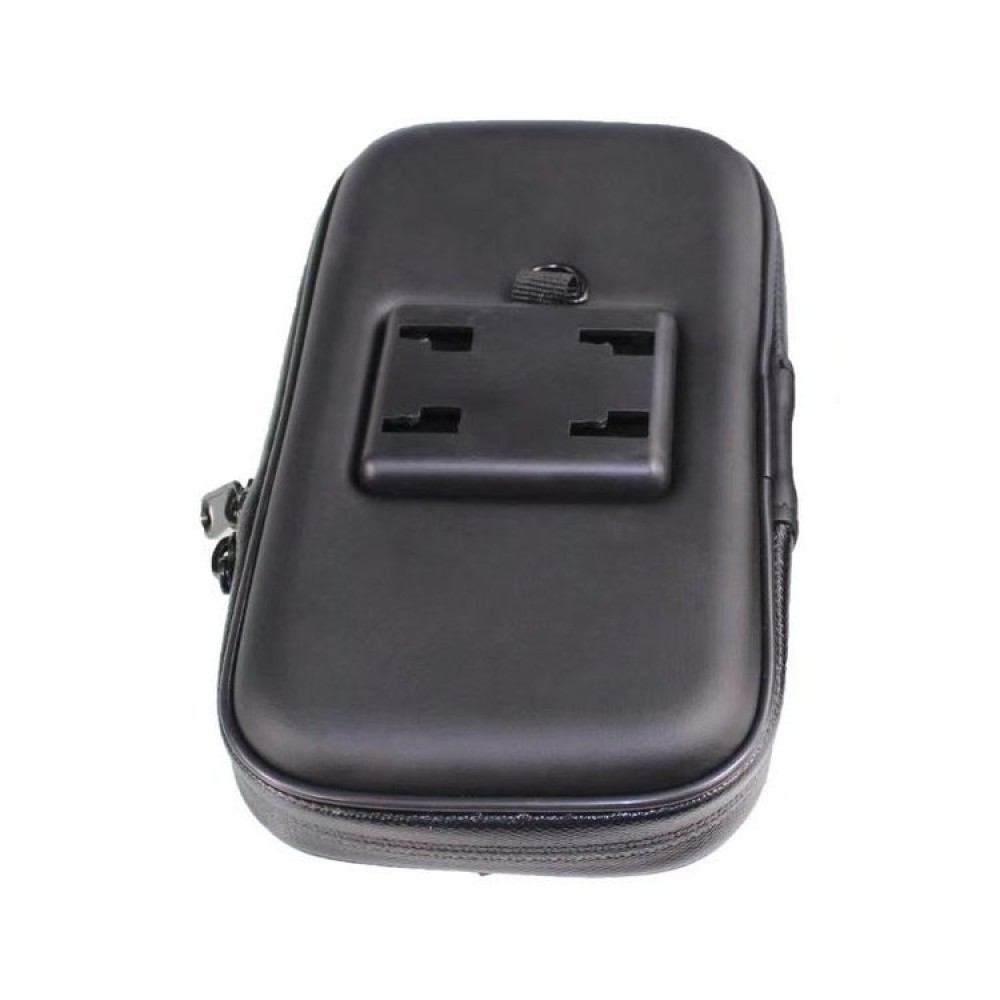 Bicycle waterproof motorcycle phone holder bag saddlebag for handlebar XL (max phone size: 165 mm x 80 mm) black (without handlebar mount)