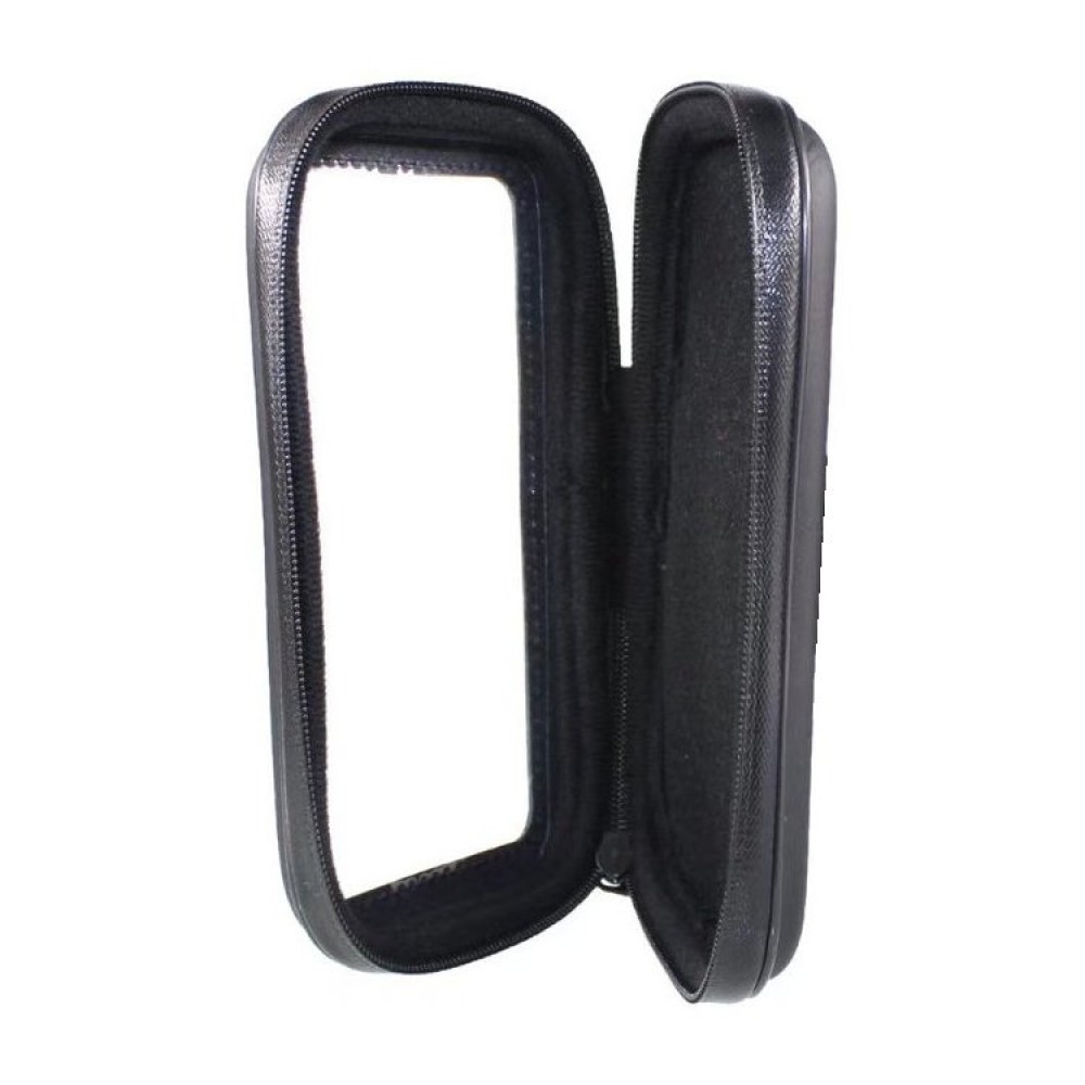 Bicycle waterproof motorcycle phone holder bag saddlebag for handlebar XL (max phone size: 165 mm x 80 mm) black (without handlebar mount)
