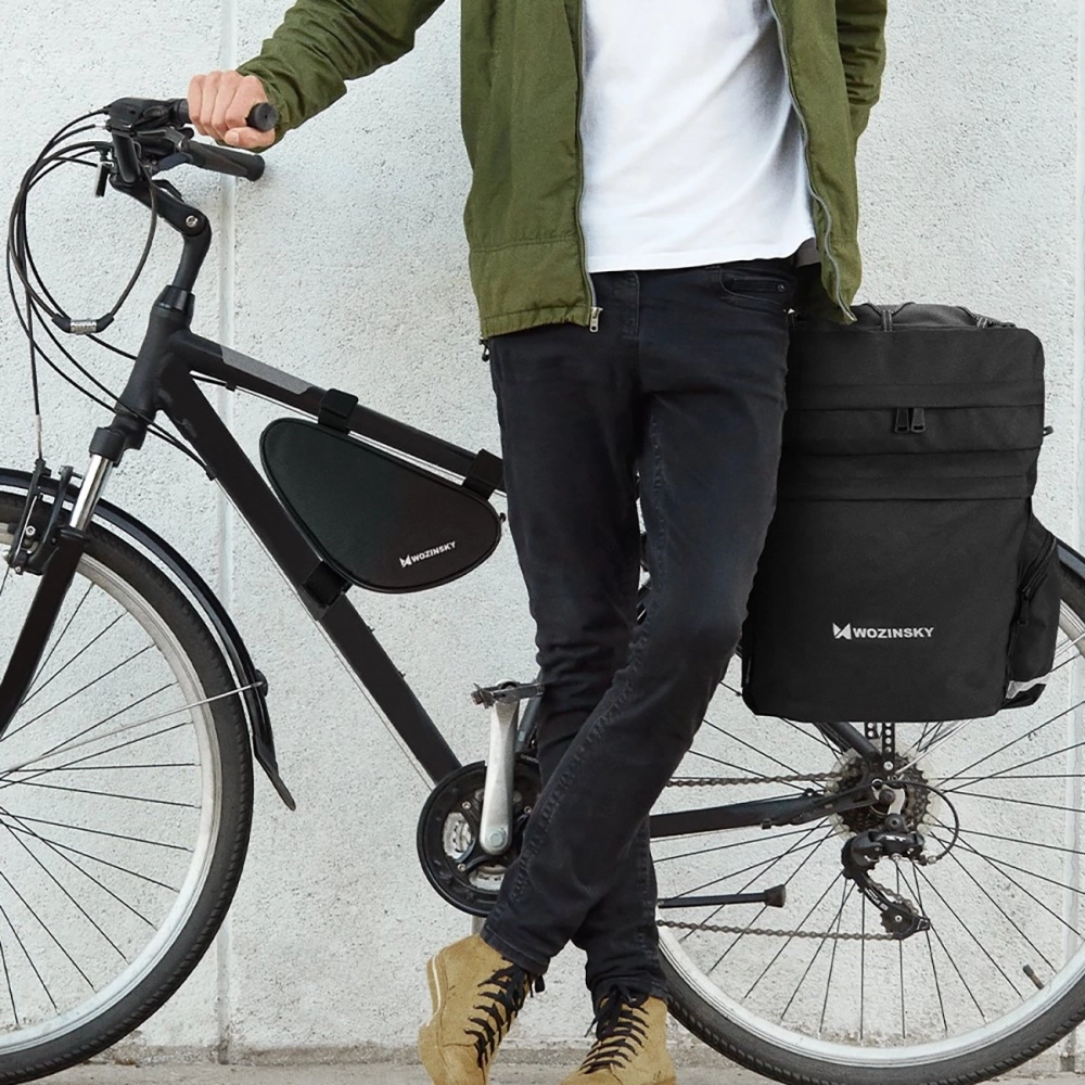 Wozinsky Bicycle Frame Bag 1.5L Black (WBB11BK)