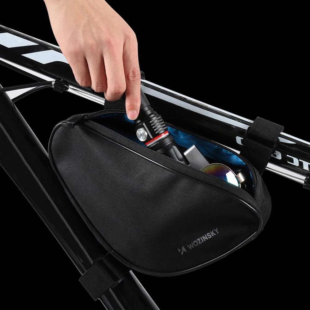 Wozinsky Bicycle Frame Bag 1.5L Black (WBB11BK)