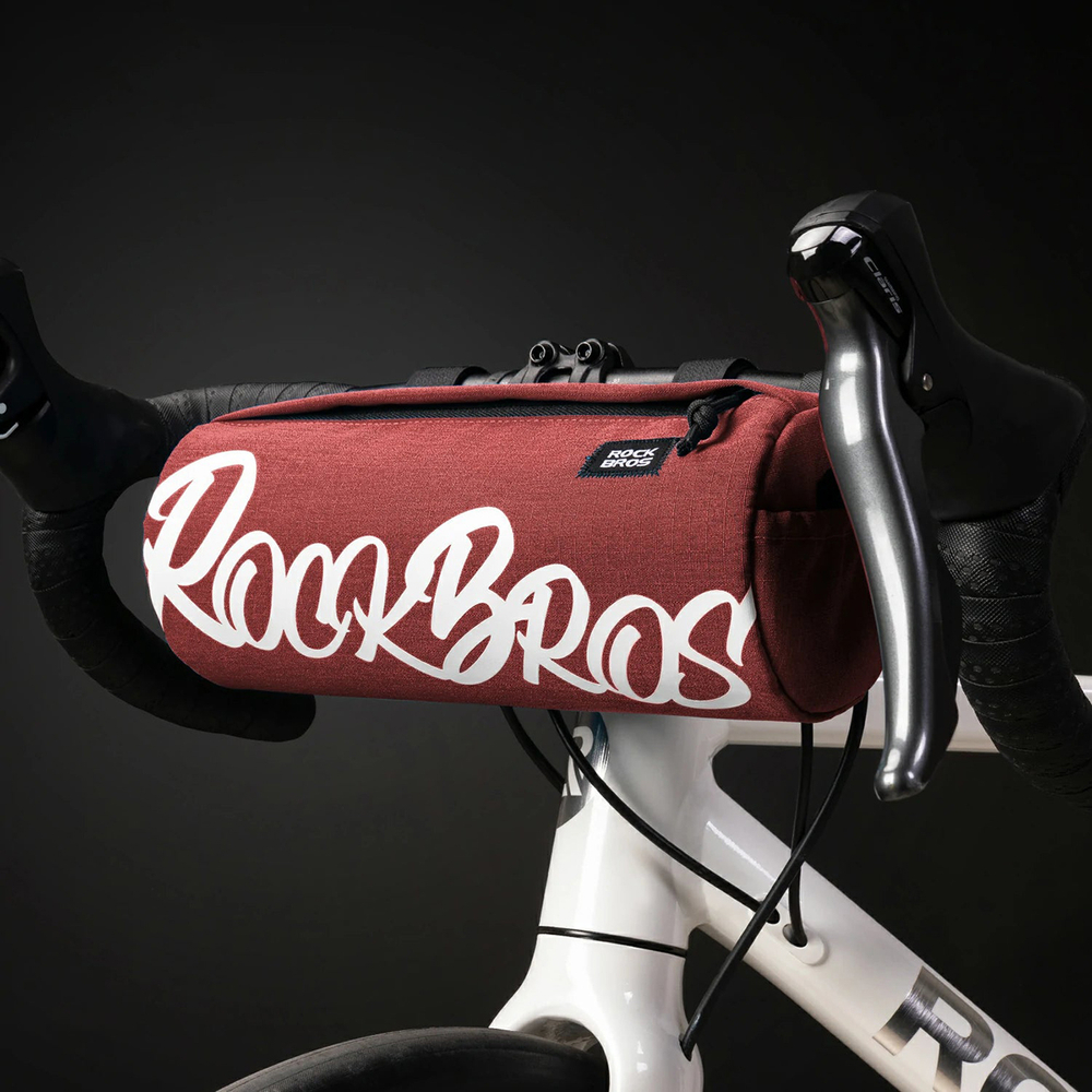 Rockbros G006 Flash Journey Handlebar Bike Bag 3.6L - Red
