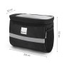 Wozinsky Bike Handlebar Bag with Phone Case 2L Black (WBB12BK)