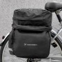 Wozinsky 60L spacious bike rack bag (rain cover included) black (WBB13BK)