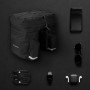 Wozinsky 60L spacious bike rack bag (rain cover included) black (WBB13BK)