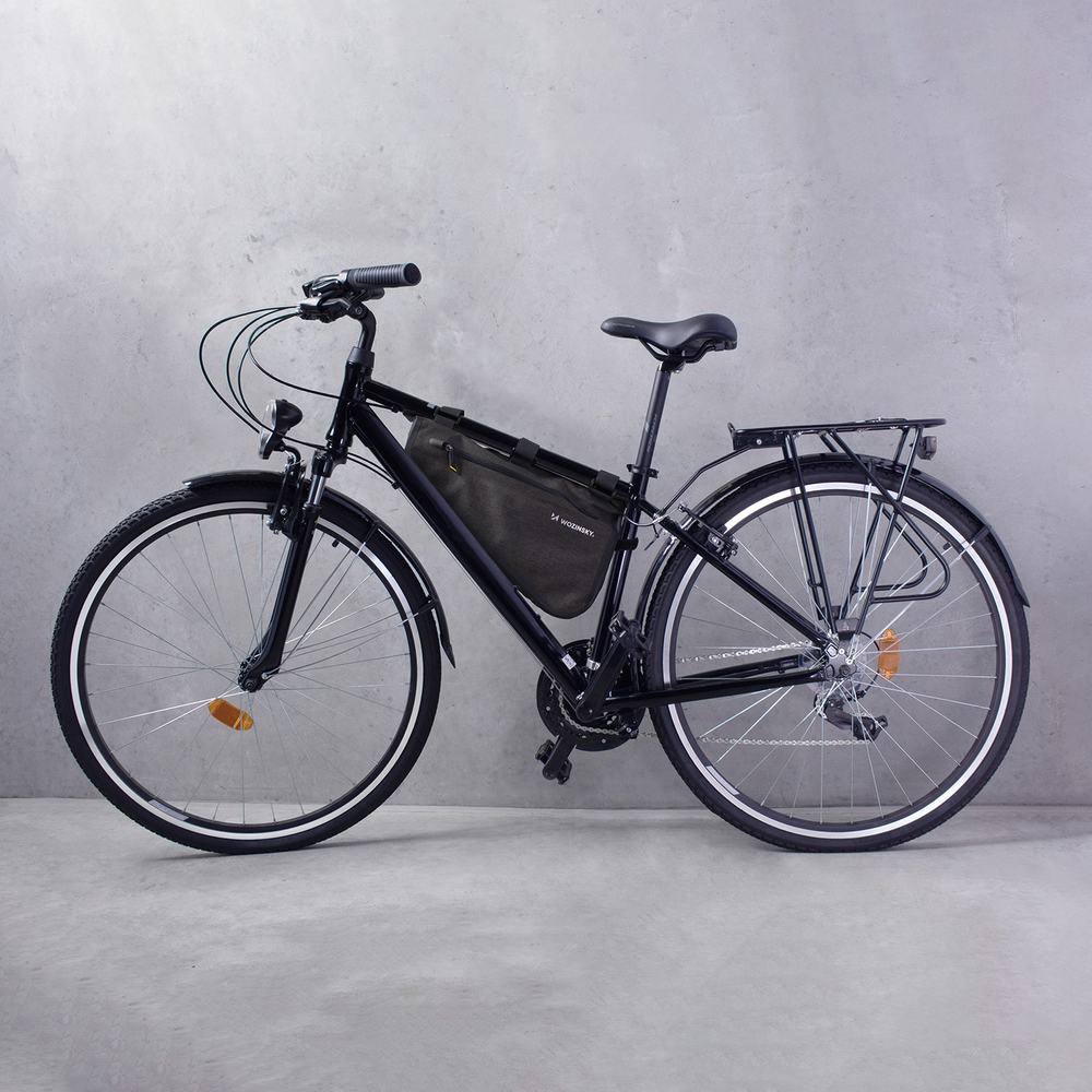 Wozinsky Bicycle Frame Bag 3.5L Gray (WBB15BK)