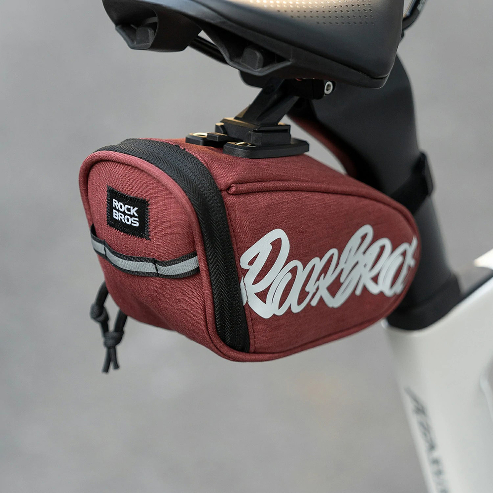 Rockbros G007 Flash Journey Saddle Bag 0.8 l - Red