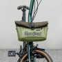 Rockbros W020-1 Foldable Handlebar Bicycle Bag - Green