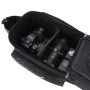 Wozinsky Bike Pannier Rack Bag with Shoulder Strap 9L (Rain Cover Included) Black (WBB22BK)