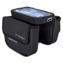 Wozinsky bicycle frame bag, waterproof phone case, 1.5l, black (WBB26BK)