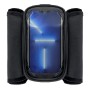 Wozinsky bicycle frame bag, waterproof phone case, 1.5l, black (WBB26BK)