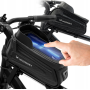 Wozinsky Bike Frame Bag with Phone Case 1.7L Black (WBB28BK)