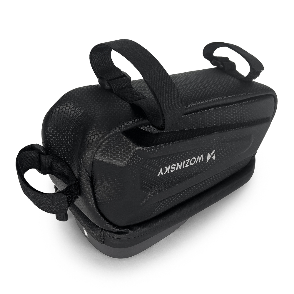 Wozinsky Bike Frame Bag with Phone Case 1.7L Black (WBB28BK)