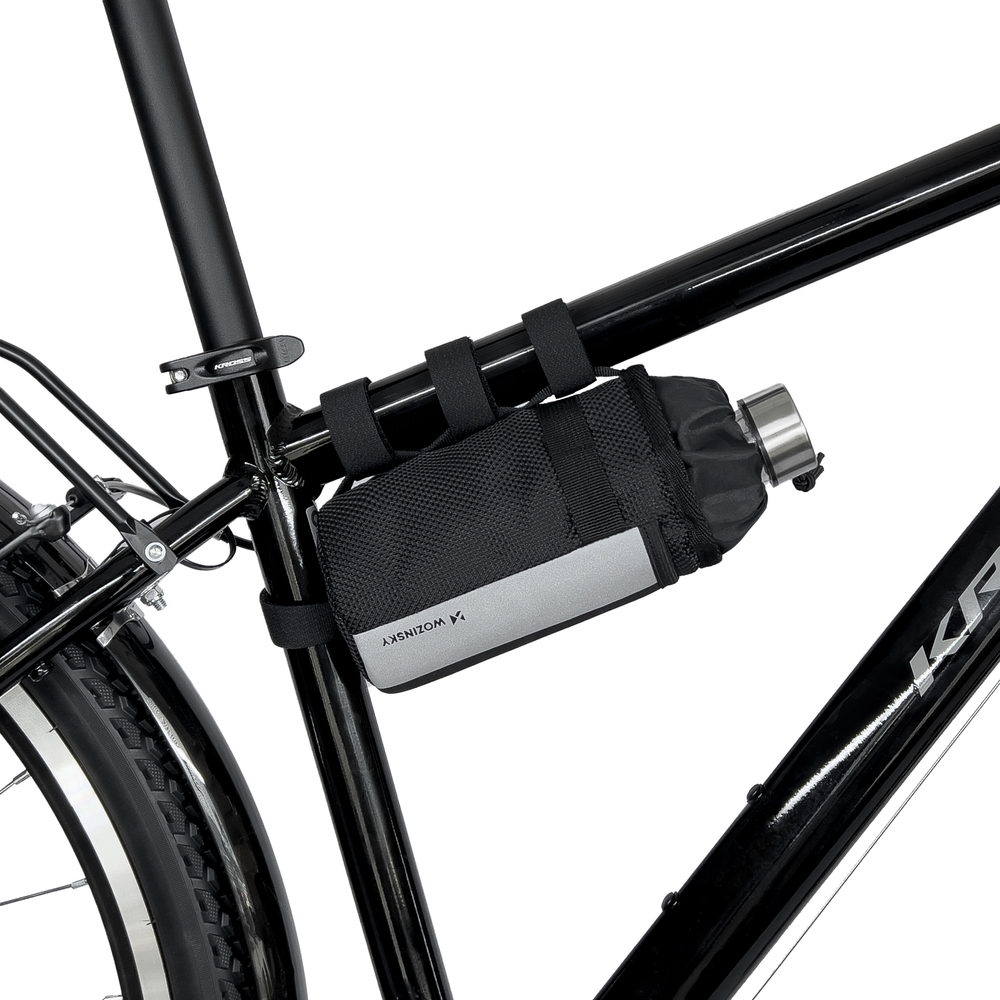 Wozinsky Thermal Bottle Bag for Bike or Scooter 1L Black (WBB29BK)